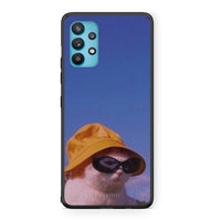 Thumbnail for Samsung Galaxy A32 5G  Cat Diva θήκη από τη Smartfits με σχέδιο στο πίσω μέρος και μαύρο περίβλημα | Smartphone case with colorful back and black bezels by Smartfits