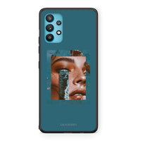 Thumbnail for Samsung Galaxy A32 5G  Cry An Ocean θήκη από τη Smartfits με σχέδιο στο πίσω μέρος και μαύρο περίβλημα | Smartphone case with colorful back and black bezels by Smartfits