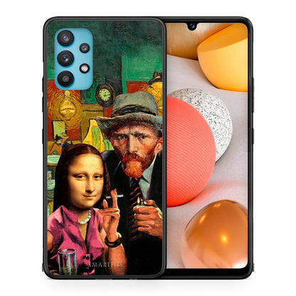 Θήκη Samsung Galaxy A32 5G  Funny Art από τη Smartfits με σχέδιο στο πίσω μέρος και μαύρο περίβλημα | Samsung Galaxy A32 5G  Funny Art case with colorful back and black bezels