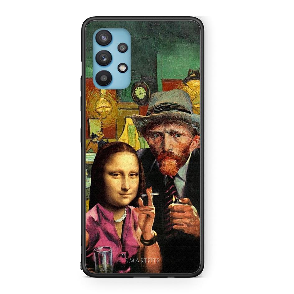 Samsung Galaxy A32 5G  Funny Art θήκη από τη Smartfits με σχέδιο στο πίσω μέρος και μαύρο περίβλημα | Smartphone case with colorful back and black bezels by Smartfits