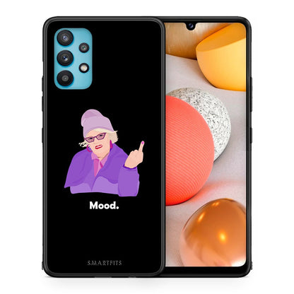 Θήκη Samsung Galaxy A32 5G  Grandma Mood Black από τη Smartfits με σχέδιο στο πίσω μέρος και μαύρο περίβλημα | Samsung Galaxy A32 5G  Grandma Mood Black case with colorful back and black bezels