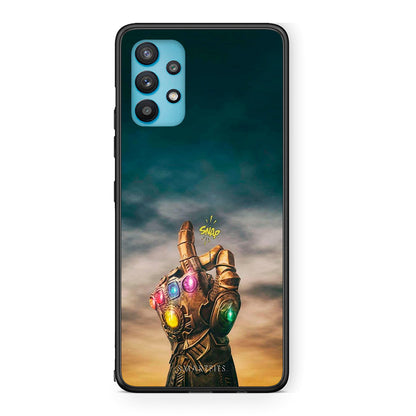 Samsung Galaxy A32 5G  Infinity Snap θήκη από τη Smartfits με σχέδιο στο πίσω μέρος και μαύρο περίβλημα | Smartphone case with colorful back and black bezels by Smartfits