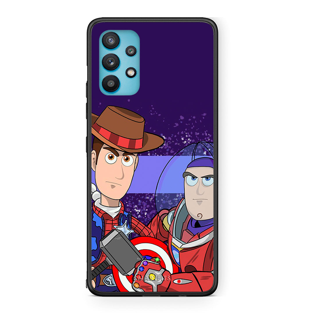 Samsung Galaxy A32 5G  Infinity Story θήκη από τη Smartfits με σχέδιο στο πίσω μέρος και μαύρο περίβλημα | Smartphone case with colorful back and black bezels by Smartfits