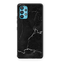 Thumbnail for Samsung Galaxy A32 5G  Marble Black θήκη από τη Smartfits με σχέδιο στο πίσω μέρος και μαύρο περίβλημα | Smartphone case with colorful back and black bezels by Smartfits