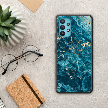 Marble Blue - Samsung Galaxy A32 5G θήκη