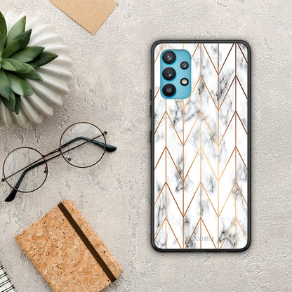 Marble Gold Geometric - Samsung Galaxy A32 5G θήκη