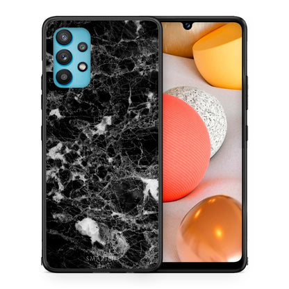 Θήκη Samsung Galaxy A32 5G  Male Marble από τη Smartfits με σχέδιο στο πίσω μέρος και μαύρο περίβλημα | Samsung Galaxy A32 5G  Male Marble case with colorful back and black bezels