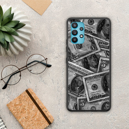 Money Dollars - Samsung Galaxy A32 5G θήκη