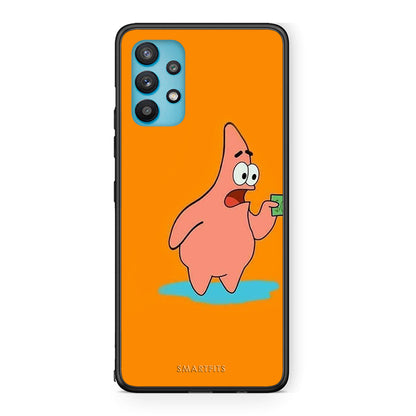 Samsung Galaxy A32 5G No Money 1 Θήκη Αγίου Βαλεντίνου από τη Smartfits με σχέδιο στο πίσω μέρος και μαύρο περίβλημα | Smartphone case with colorful back and black bezels by Smartfits