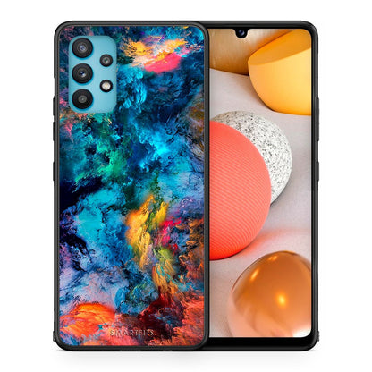 Θήκη Samsung Galaxy A32 5G  Crayola Paint από τη Smartfits με σχέδιο στο πίσω μέρος και μαύρο περίβλημα | Samsung Galaxy A32 5G  Crayola Paint case with colorful back and black bezels