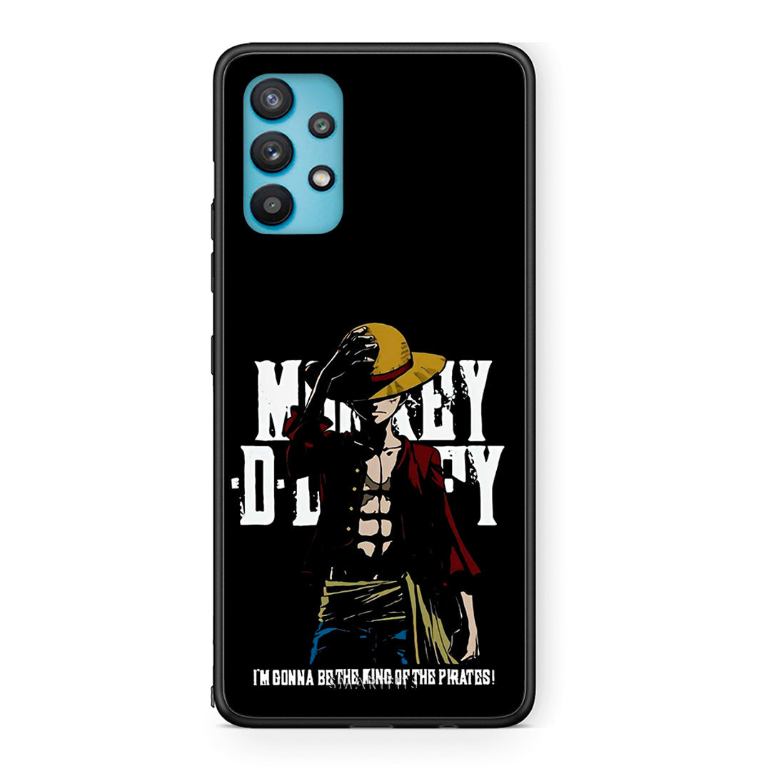 Samsung Galaxy A32 5G  Pirate King θήκη από τη Smartfits με σχέδιο στο πίσω μέρος και μαύρο περίβλημα | Smartphone case with colorful back and black bezels by Smartfits
