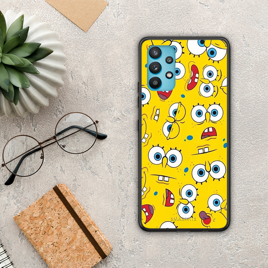 PopArt Sponge - Samsung Galaxy A32 5G θήκη