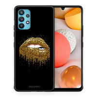 Thumbnail for Θήκη Samsung Galaxy A32 5G  Golden Valentine από τη Smartfits με σχέδιο στο πίσω μέρος και μαύρο περίβλημα | Samsung Galaxy A32 5G  Golden Valentine case with colorful back and black bezels