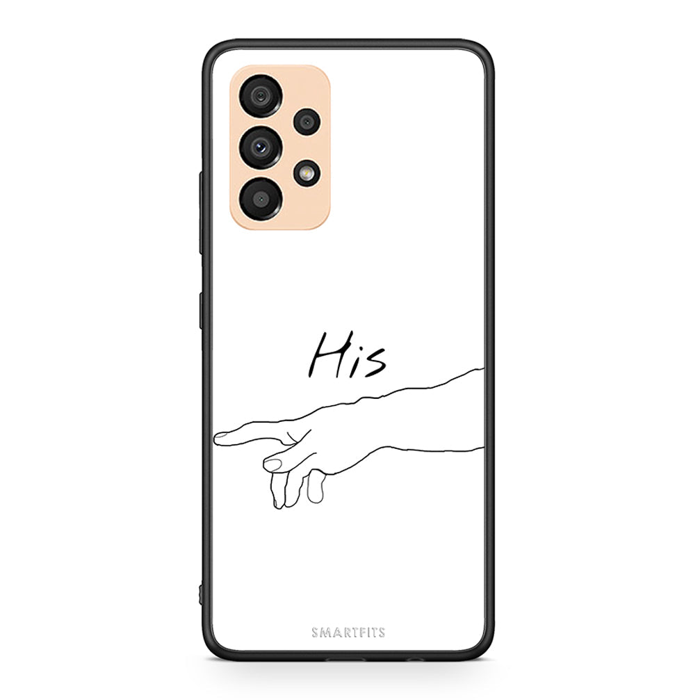 Samsung A33 5G Aeshetic Love 2 Θήκη Αγίου Βαλεντίνου από τη Smartfits με σχέδιο στο πίσω μέρος και μαύρο περίβλημα | Smartphone case with colorful back and black bezels by Smartfits