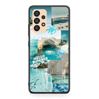 Thumbnail for Samsung A33 5G Aesthetic Summer Θήκη από τη Smartfits με σχέδιο στο πίσω μέρος και μαύρο περίβλημα | Smartphone case with colorful back and black bezels by Smartfits