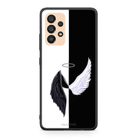 Thumbnail for Samsung A33 5G Angels Demons θήκη από τη Smartfits με σχέδιο στο πίσω μέρος και μαύρο περίβλημα | Smartphone case with colorful back and black bezels by Smartfits