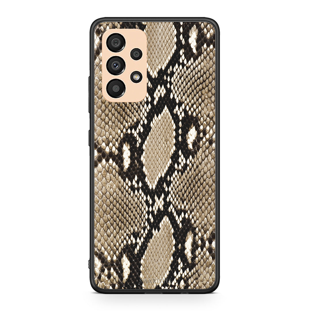 23 - Samsung A33 5G Fashion Snake Animal case, cover, bumper