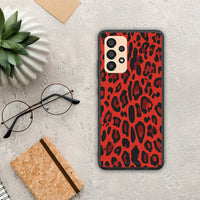 Thumbnail for Animal Red Leopard - Samsung Galaxy A33 5G θήκη