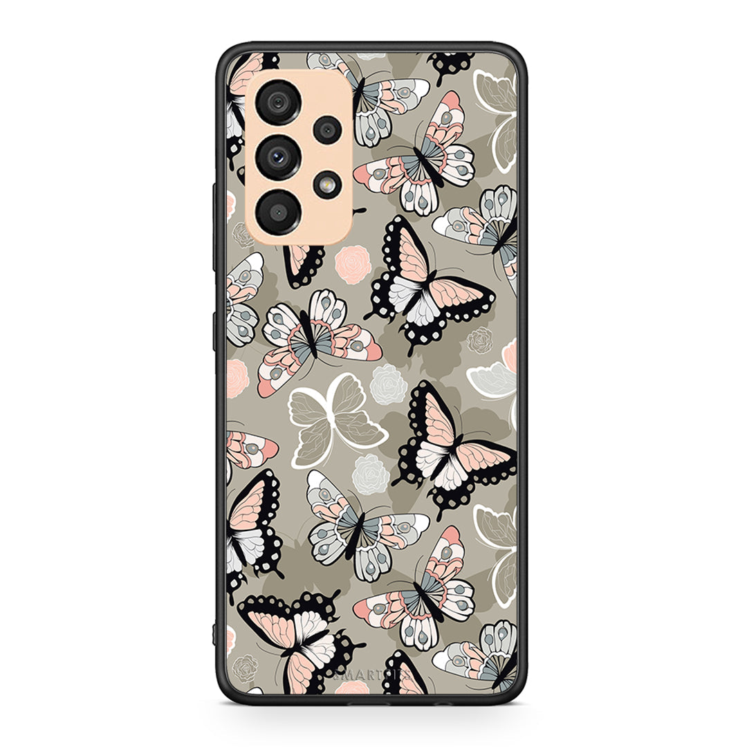 135 - Samsung A33 5G Butterflies Boho case, cover, bumper