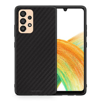 Thumbnail for Θήκη Samsung A33 5G Carbon Black από τη Smartfits με σχέδιο στο πίσω μέρος και μαύρο περίβλημα | Samsung A33 5G Carbon Black case with colorful back and black bezels