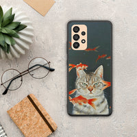 Thumbnail for Cat Goldfish - Samsung Galaxy A33 5G θήκη