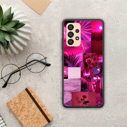 Collage Red Roses - Samsung Galaxy A33 5G θήκη