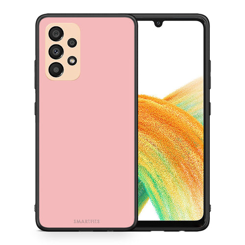 Θήκη Samsung A33 5G Nude Color από τη Smartfits με σχέδιο στο πίσω μέρος και μαύρο περίβλημα | Samsung A33 5G Nude Color case with colorful back and black bezels