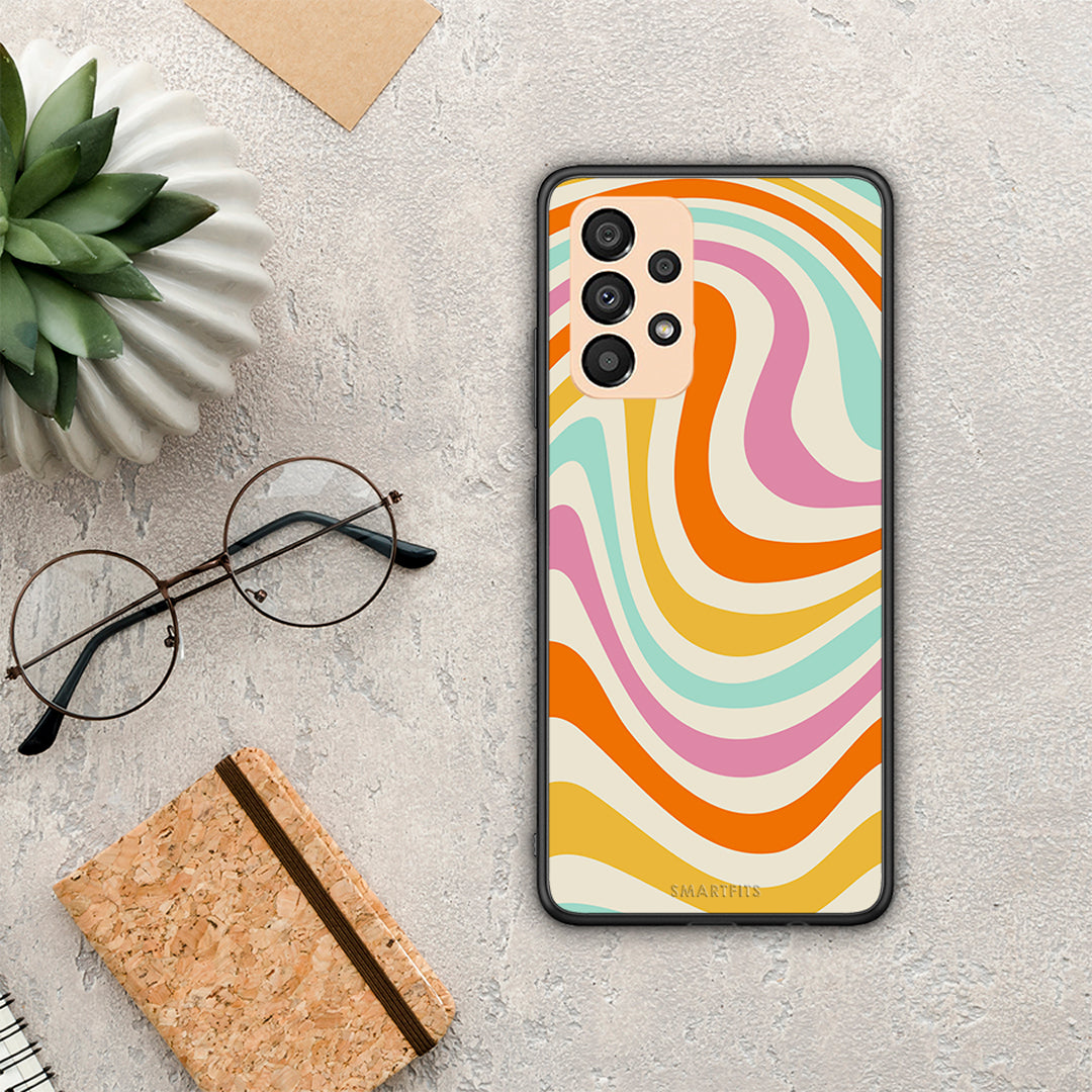 Colourful Waves - Samsung Galaxy A33 5G θήκη