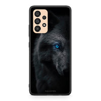 Thumbnail for Samsung A33 5G Dark Wolf θήκη από τη Smartfits με σχέδιο στο πίσω μέρος και μαύρο περίβλημα | Smartphone case with colorful back and black bezels by Smartfits