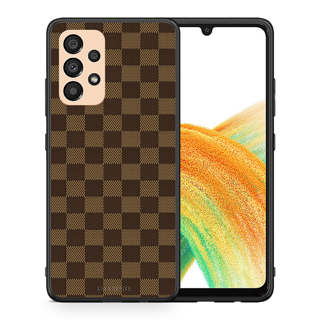 Θήκη Samsung A33 5G Glamour Designer από τη Smartfits με σχέδιο στο πίσω μέρος και μαύρο περίβλημα | Samsung A33 5G Glamour Designer case with colorful back and black bezels