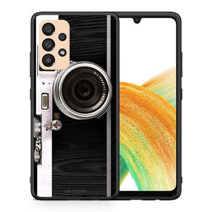 Θήκη Samsung A33 5G Emily In Paris από τη Smartfits με σχέδιο στο πίσω μέρος και μαύρο περίβλημα | Samsung A33 5G Emily In Paris case with colorful back and black bezels