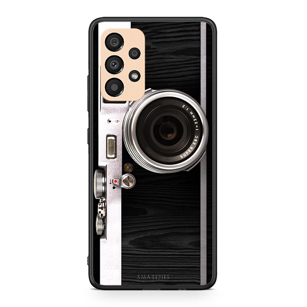 Samsung A33 5G Emily In Paris θήκη από τη Smartfits με σχέδιο στο πίσω μέρος και μαύρο περίβλημα | Smartphone case with colorful back and black bezels by Smartfits