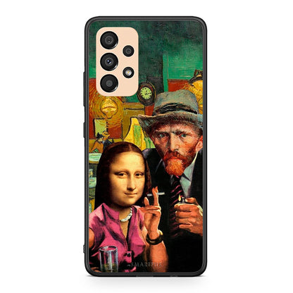 Samsung A33 5G Funny Art θήκη από τη Smartfits με σχέδιο στο πίσω μέρος και μαύρο περίβλημα | Smartphone case with colorful back and black bezels by Smartfits