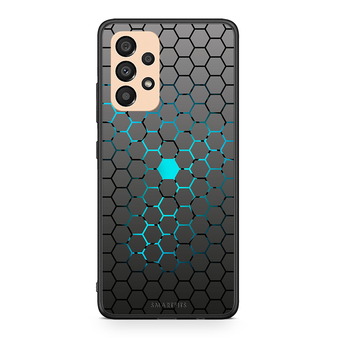 40 - Samsung A33 5G Hexagonal Geometric case, cover, bumper