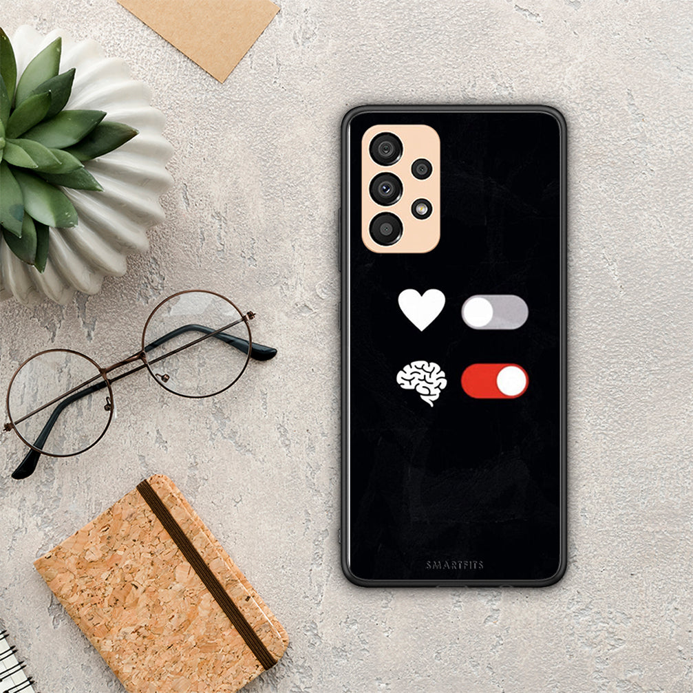 Heart Vs Brain - Samsung Galaxy A33 5G θήκη