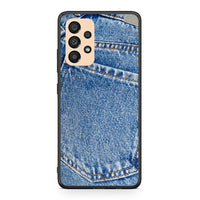 Thumbnail for Samsung A33 5G Jeans Pocket θήκη από τη Smartfits με σχέδιο στο πίσω μέρος και μαύρο περίβλημα | Smartphone case with colorful back and black bezels by Smartfits