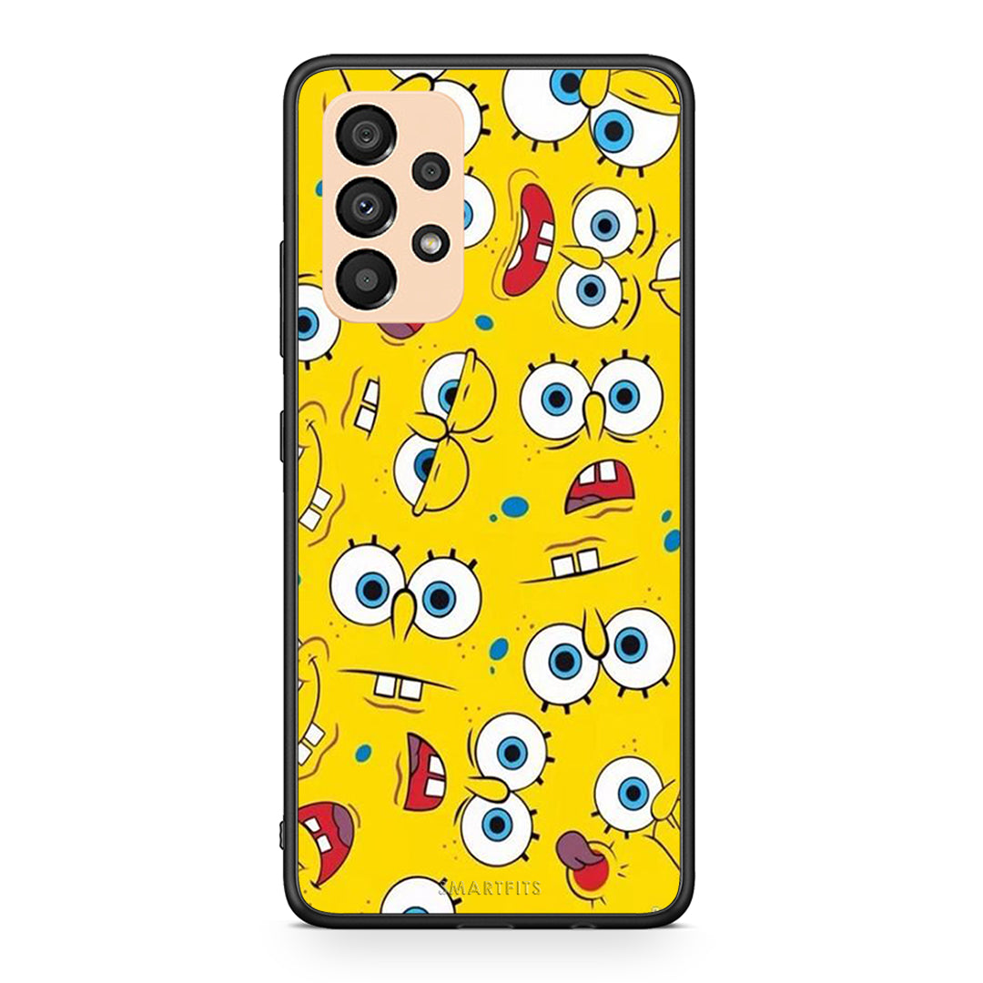 4 - Samsung A33 5G Sponge PopArt case, cover, bumper