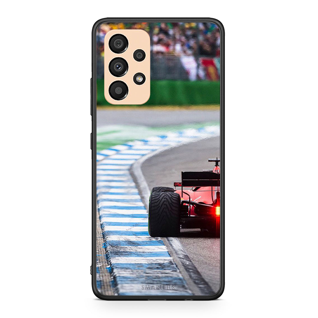 Samsung A33 5G Racing Vibes θήκη από τη Smartfits με σχέδιο στο πίσω μέρος και μαύρο περίβλημα | Smartphone case with colorful back and black bezels by Smartfits