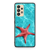 Thumbnail for Samsung A33 5G Red Starfish Θήκη από τη Smartfits με σχέδιο στο πίσω μέρος και μαύρο περίβλημα | Smartphone case with colorful back and black bezels by Smartfits