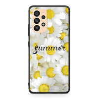 Thumbnail for Samsung A33 5G Summer Daisies Θήκη από τη Smartfits με σχέδιο στο πίσω μέρος και μαύρο περίβλημα | Smartphone case with colorful back and black bezels by Smartfits