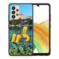 Thumbnail for Θήκη Samsung A33 5G Summer Happiness από τη Smartfits με σχέδιο στο πίσω μέρος και μαύρο περίβλημα | Samsung A33 5G Summer Happiness case with colorful back and black bezels
