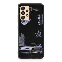 Thumbnail for Samsung A33 5G Tokyo Drift Θήκη Αγίου Βαλεντίνου από τη Smartfits με σχέδιο στο πίσω μέρος και μαύρο περίβλημα | Smartphone case with colorful back and black bezels by Smartfits