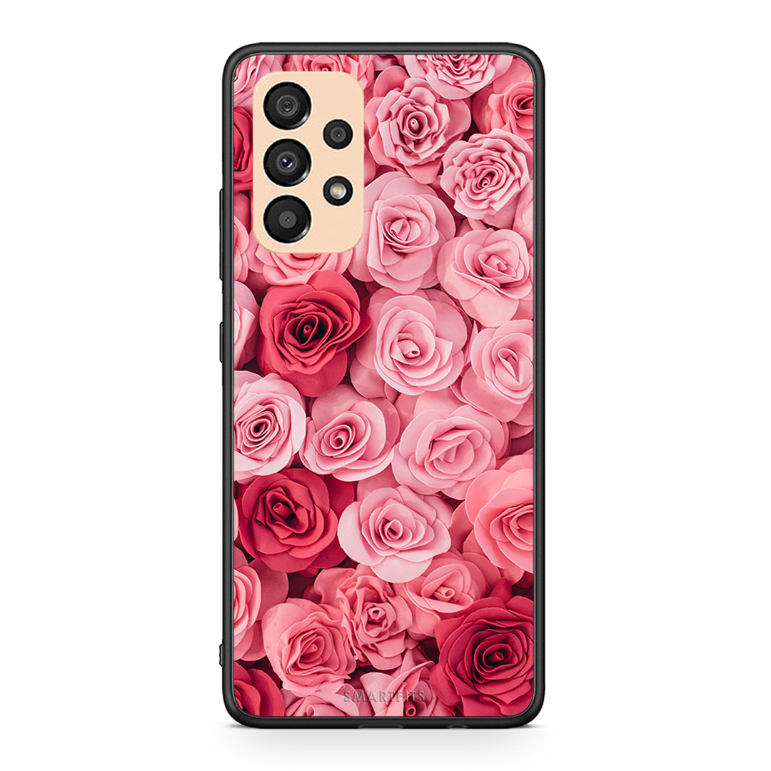 4 - Samsung A33 5G RoseGarden Valentine case, cover, bumper