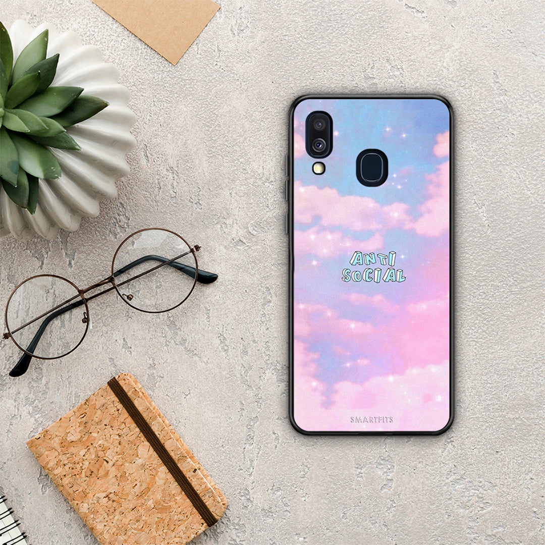 Anti Social - Samsung Galaxy A40 θήκη
