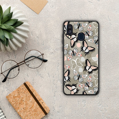 Boho Butterflies - Samsung Galaxy A40 θήκη
