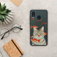 Thumbnail for Cat Goldfish - Samsung Galaxy A40 θήκη