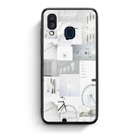 Thumbnail for Samsung A40 Collage Make Me Wonder Θήκη Αγίου Βαλεντίνου από τη Smartfits με σχέδιο στο πίσω μέρος και μαύρο περίβλημα | Smartphone case with colorful back and black bezels by Smartfits