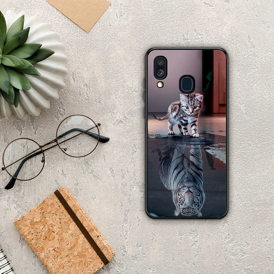 Cute Tiger - Samsung Galaxy A40 θήκη
