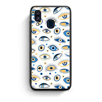 Thumbnail for Samsung A40 Ftou Ftou θήκη από τη Smartfits με σχέδιο στο πίσω μέρος και μαύρο περίβλημα | Smartphone case with colorful back and black bezels by Smartfits