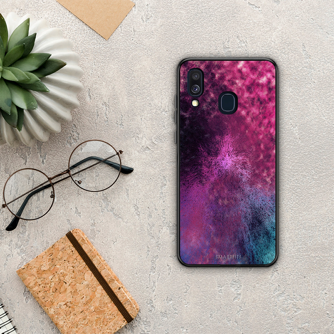 Galactic Aurora - Samsung Galaxy A40 θήκη